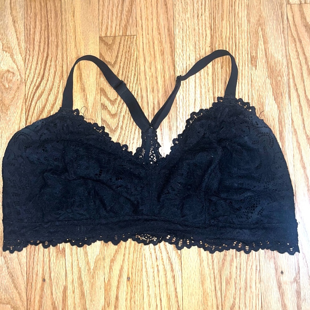 Auden Black Lace Bralette 2X